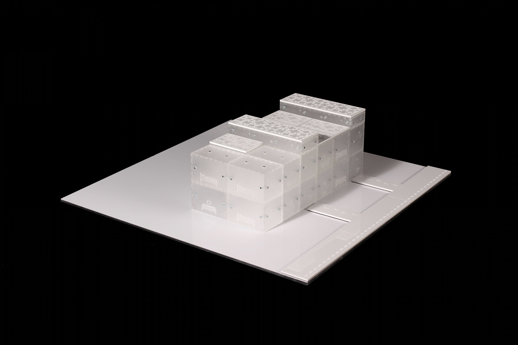 Jeu de construction de maisons bioclimatiques, CAUE Nord